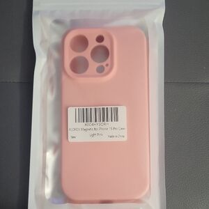 Light Pink iPhone 15 Pro Case